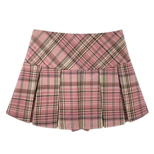 High School Crush Pleated Skirt