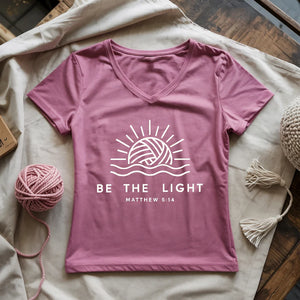 Be The Light Lady V-neck