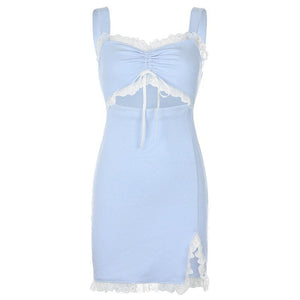 Coquette Cut Out Mini Dress