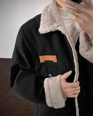 Sherpa Denim Jacket