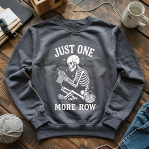 One More Row Skeleton Sweatshirt