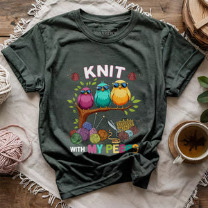 Knit W/ My Peeps T-shirt