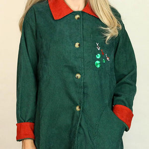 Koi Fish Cord Shirt