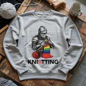 Knight Knitting Sweatshirt