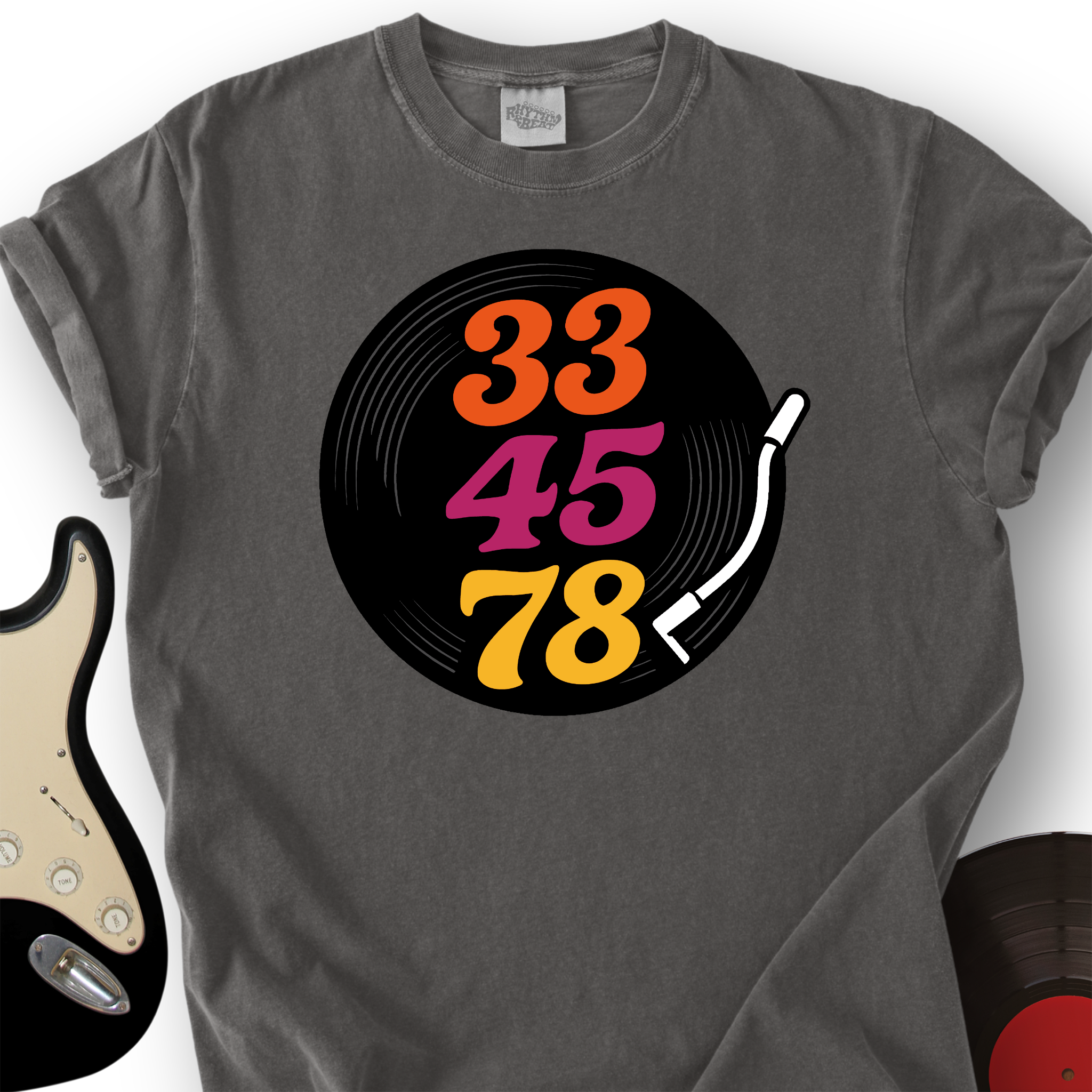 33-45-78 Record T-Shirt