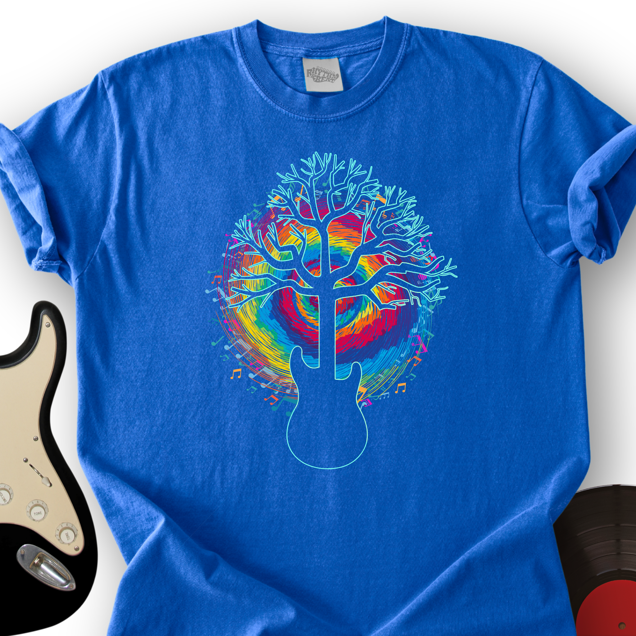 Colorful Guitar T-Shirt