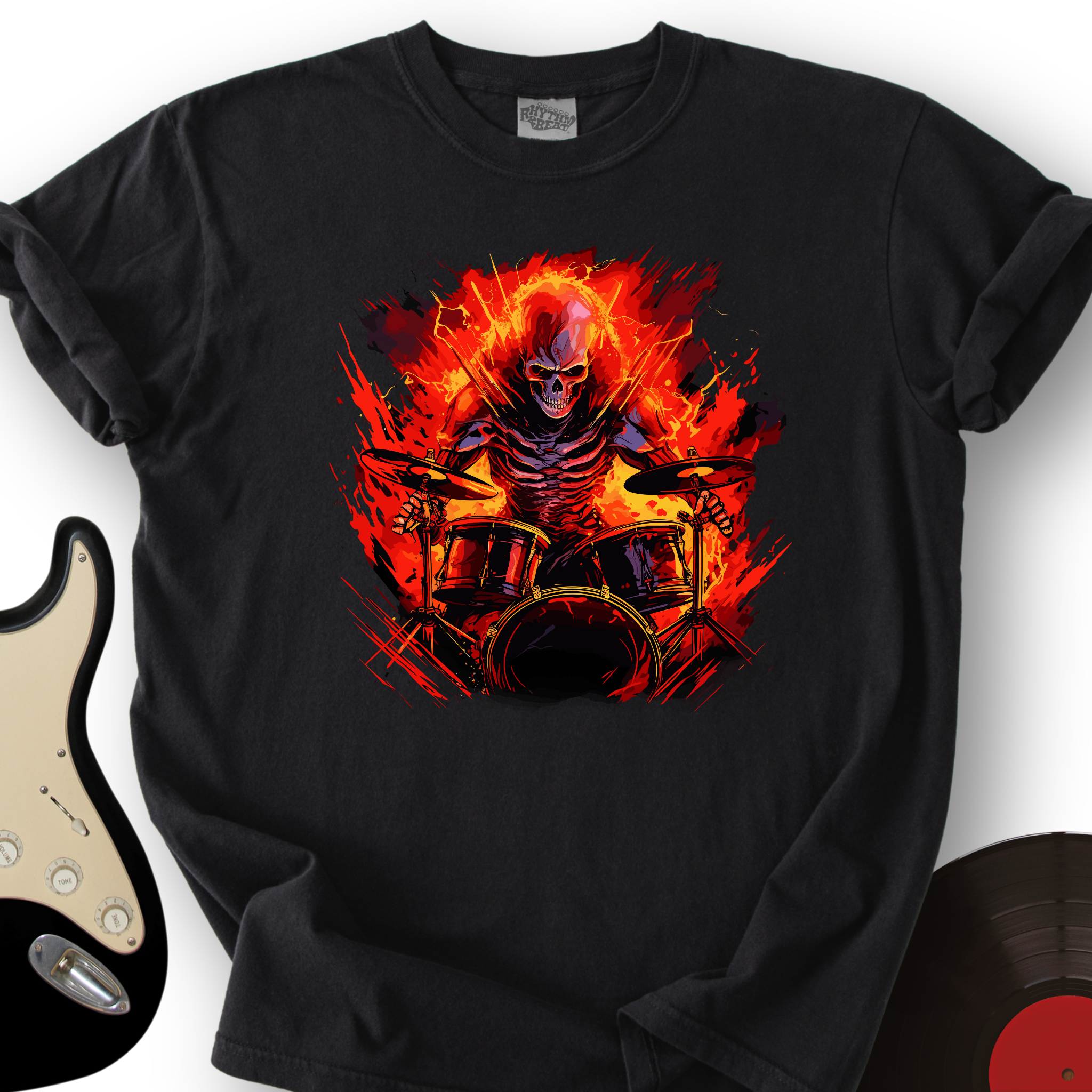 Fiery Drummer T-Shirt