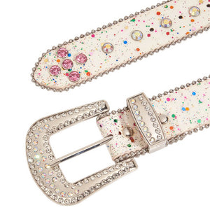 Early 2000s Rhinestone Buckle Belt