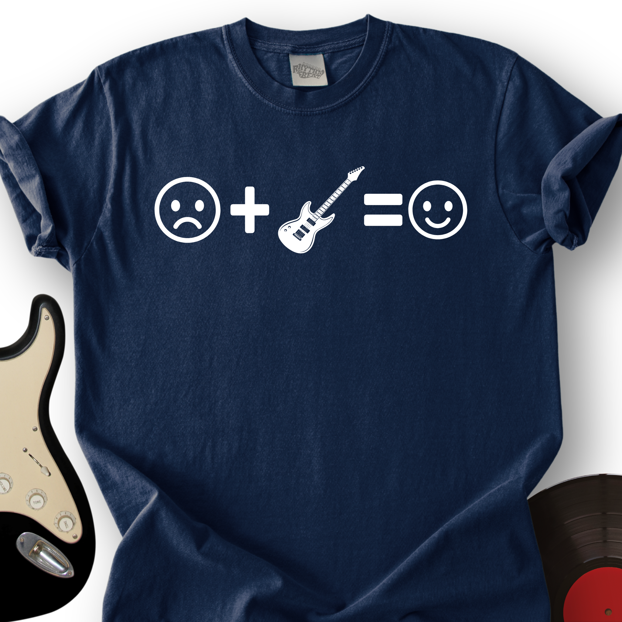 Electric Guitar Makes Me Happy T-Shirt