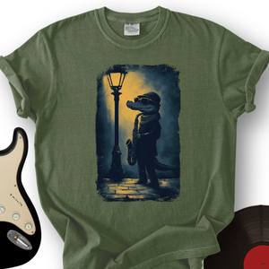 Crocodile Saxophone T-Shirt