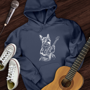 French Bulldog Guitar Hoodie