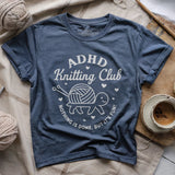 ADHD Knitting Club T-shirt