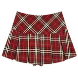 High School Crush Pleated Skirt