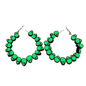 Alien Earrings