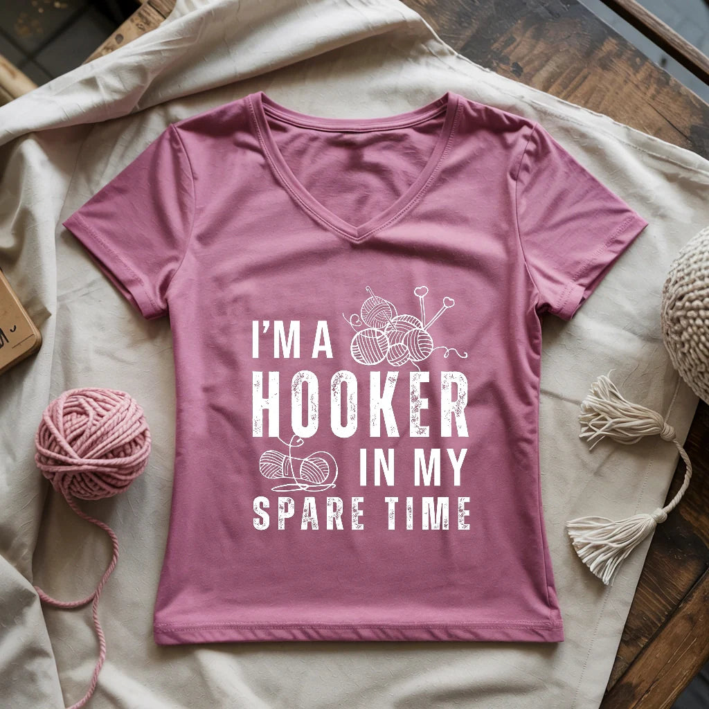 Part-time Hooker Lady V-neck