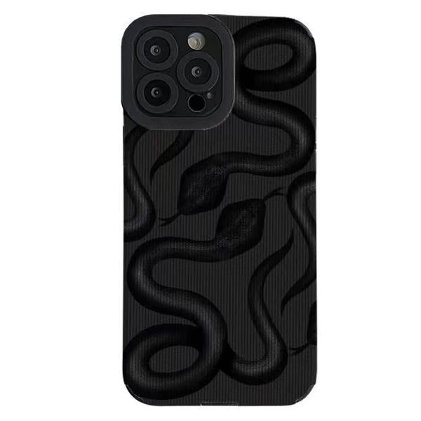 Black Snake iPhone Case