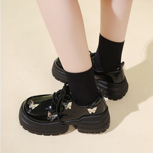Butterfly Platform Boots