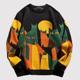 Cat Knitted Sweater