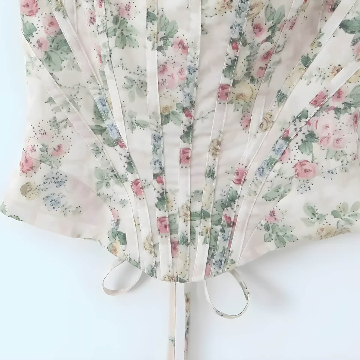 Coquette Floral Corset Top