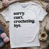 Crocheting. Bye T-shirt
