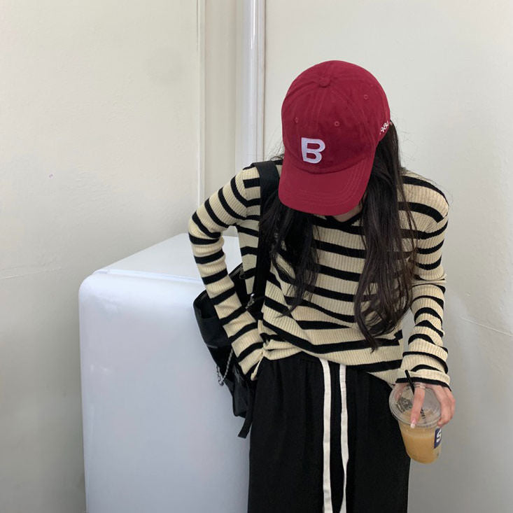 French Girl Ribbed Top