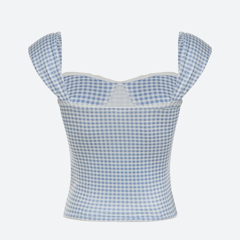 Gingham Top