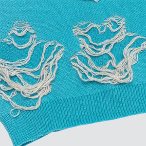 Grunge Distressed Sweater