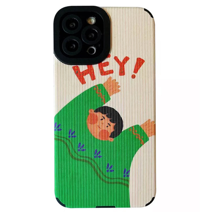 Hey Ha iPhone Case