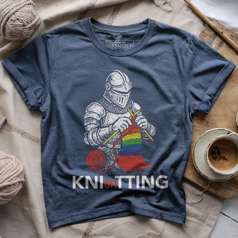 Knight Knitting T-shirt