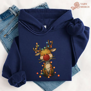 Knitmas Reindeer Hoodie