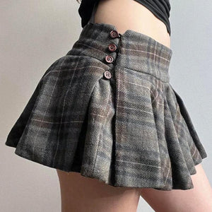 Low Rise Mini Skirt