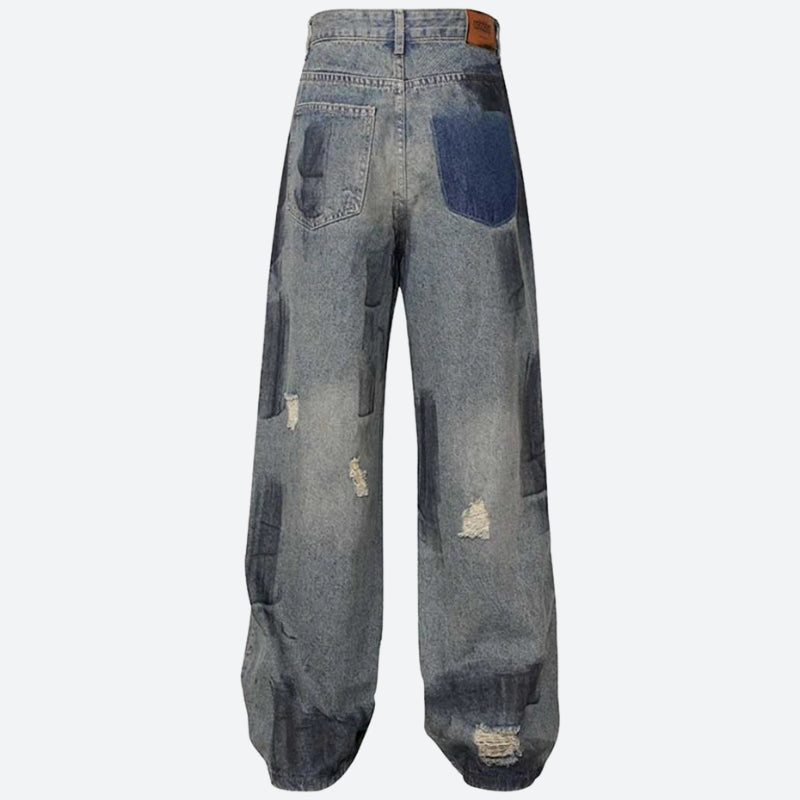 Ripped Denim Jeans