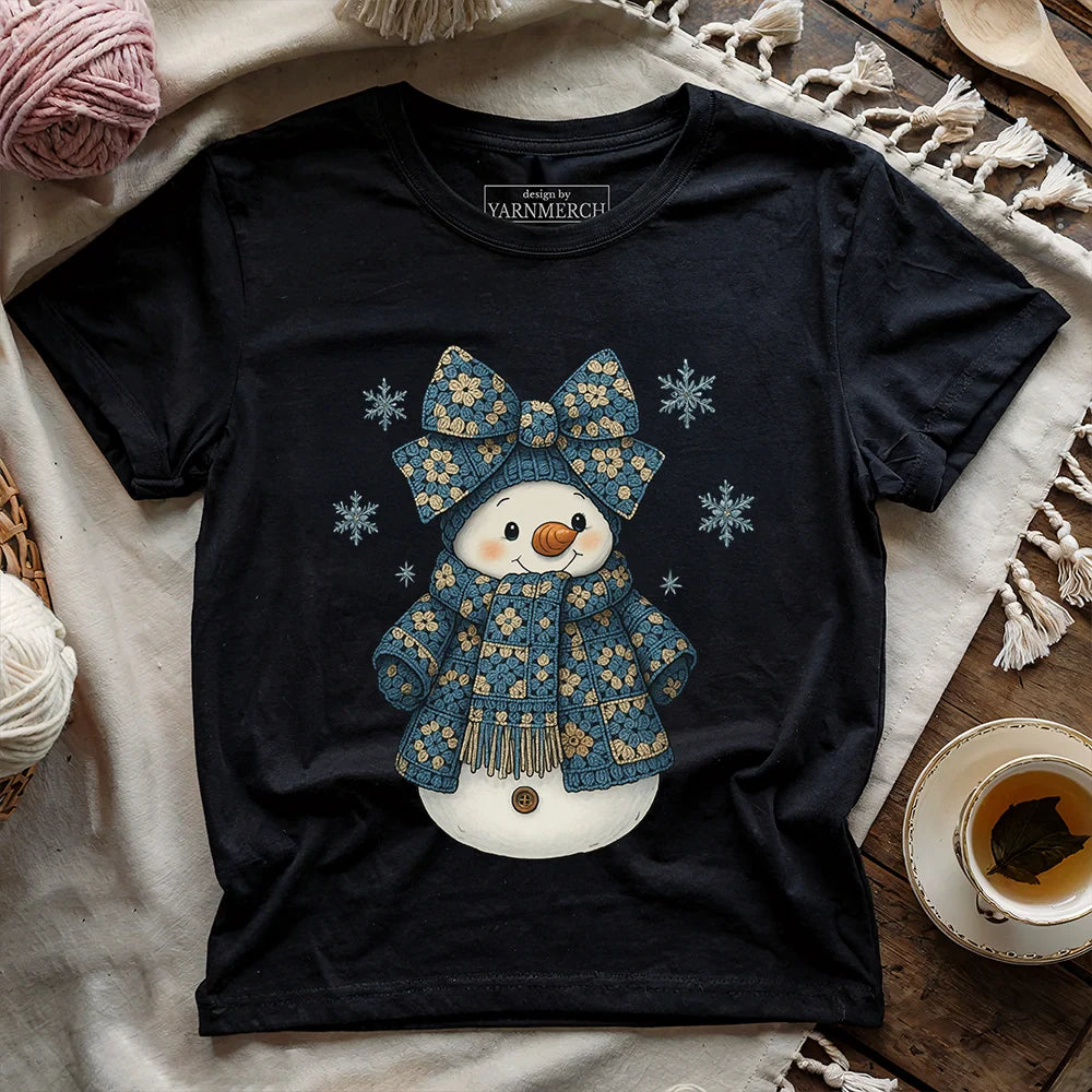 Snowman Crocheter T-shirt