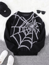 Spiderweb Pullover Sweater