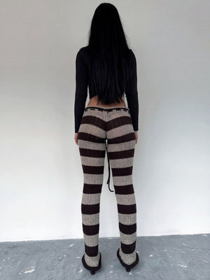 Striped Knit Pants