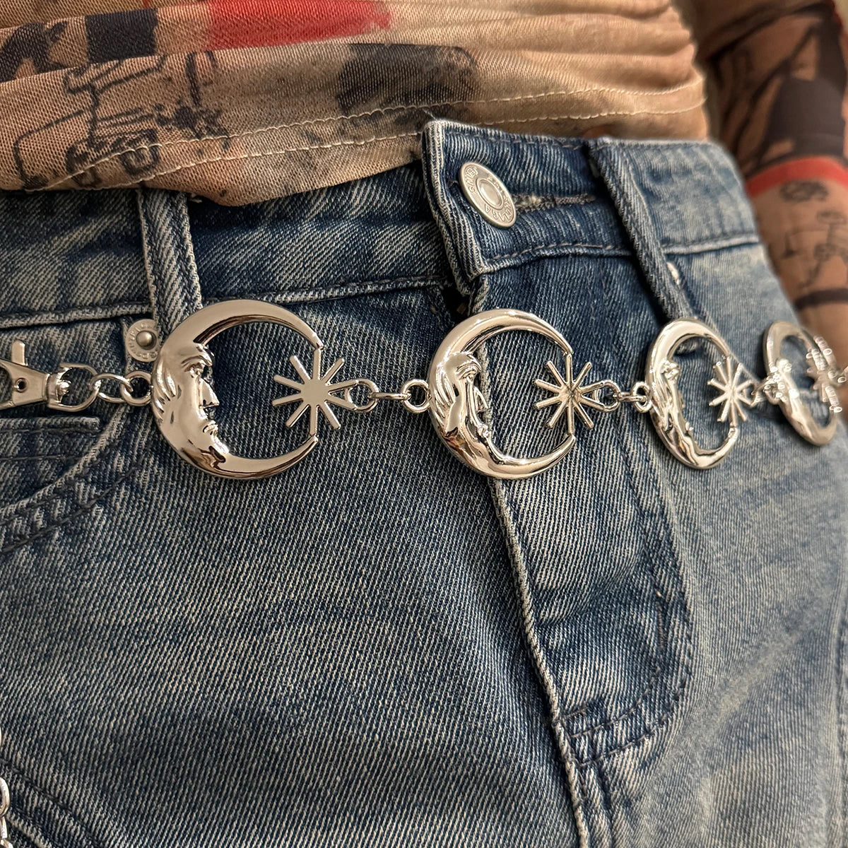 Sun & Moon Belly Chain