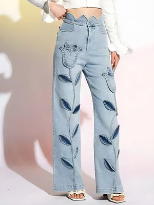 Tulip Patch Jeans