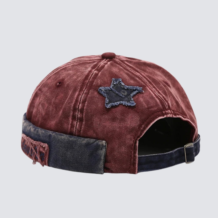 Washed Star Cap