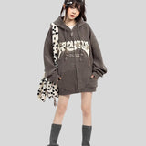 Y2K Oversized Graphic Hoodie