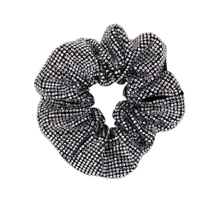 Y2K Rhinestone Scrunchie