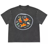 Aesthetic Goldfish Graphic T-Shirt