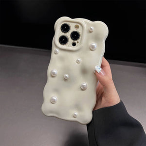 French Girl Pearl iPhone Case