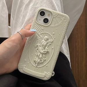 Angel Statue iPhone Case