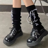 Balletcore Ribbon Leg Warmers