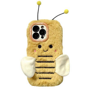 Bee Fluffy iPhone Case