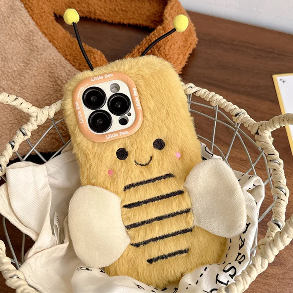 Bee Fluffy iPhone Case