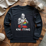 Knight Knitting Long Sleeve T-shirt