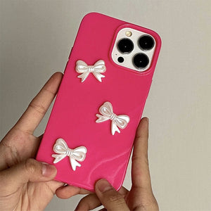 Bowknot Pink IPhone Case