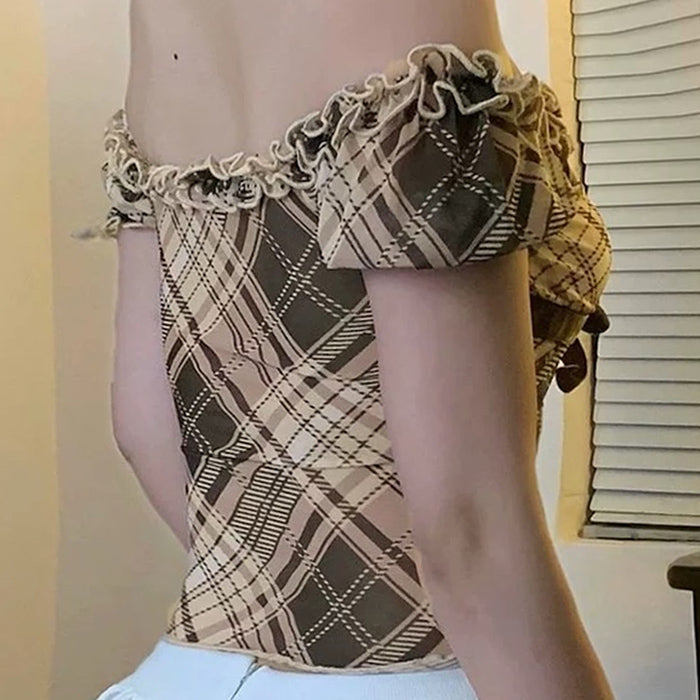 Picnic Romance Puff Sleeve Top