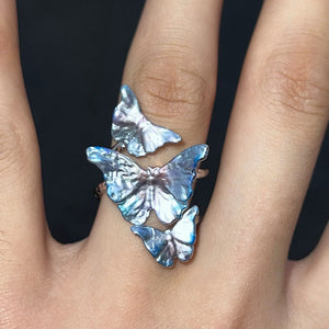 Butterfly Iridescent Ring